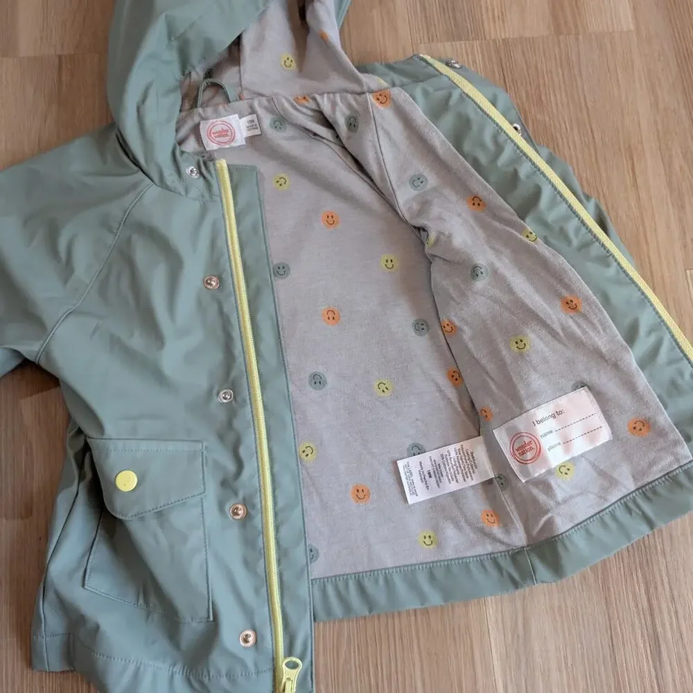 Wonder Nation | Lined Rain Jacket | Boys 18M